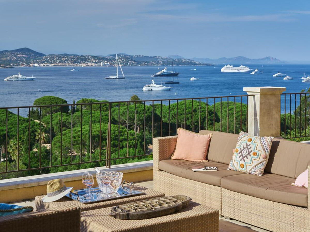 Villa Blue Med à Saint-Raphaël : 4 chambres, piscine chauffée - Photo 6