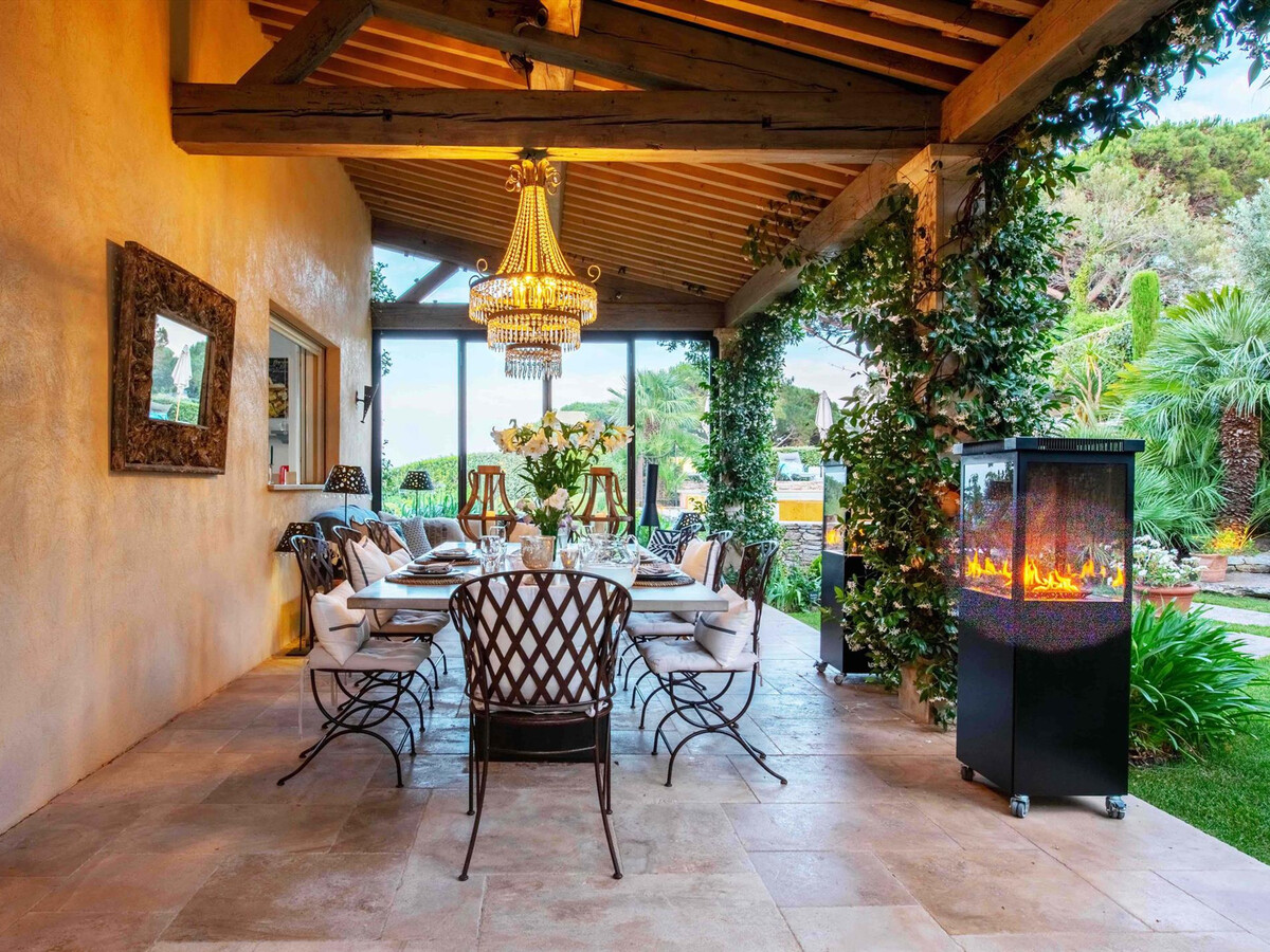Villa Blue Med à Saint-Raphaël : 4 chambres, piscine chauffée - Photo 7