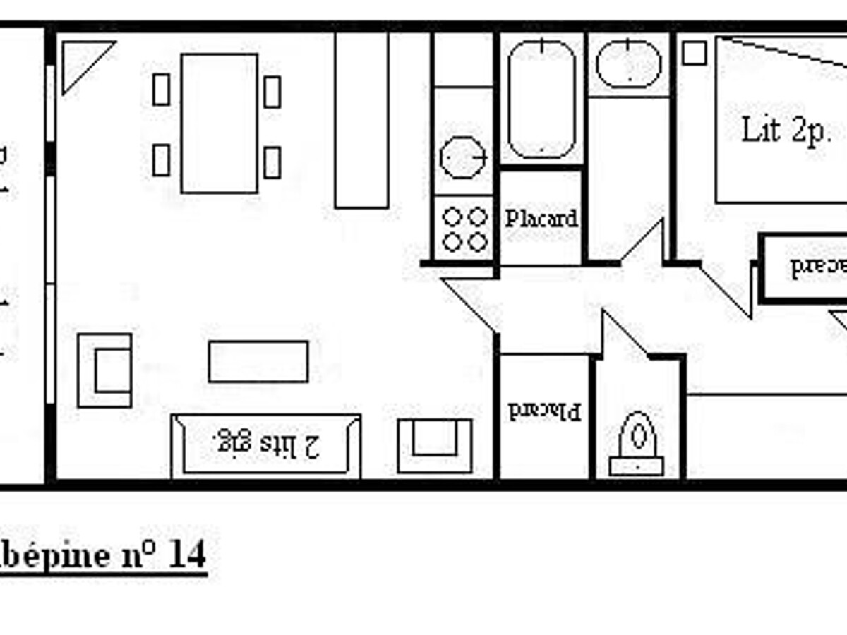Appartement 2 pièces Méribel, parking couvert & casier à skis - Photo 6