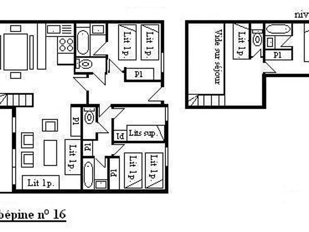 Appartement Mezzanine 5 Pièces, 11 Pers, Parking, Proche Pistes - Méribel - Photo 34