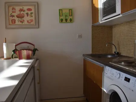 Studio mezzanine 5 pers. vue Pyrénées, parking à Font-Romeu : photo 4