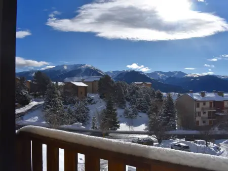 Studio mezzanine 5 pers. vue Pyrénées, parking à Font-Romeu : photo 6