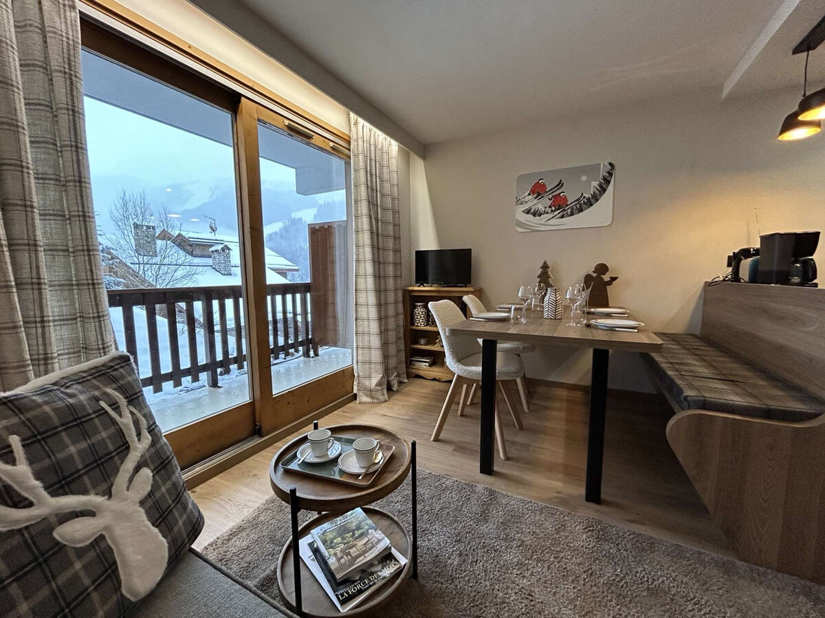 Appartement 4 pers, 3e étage, balcon Sud à Méribel - Photo 6