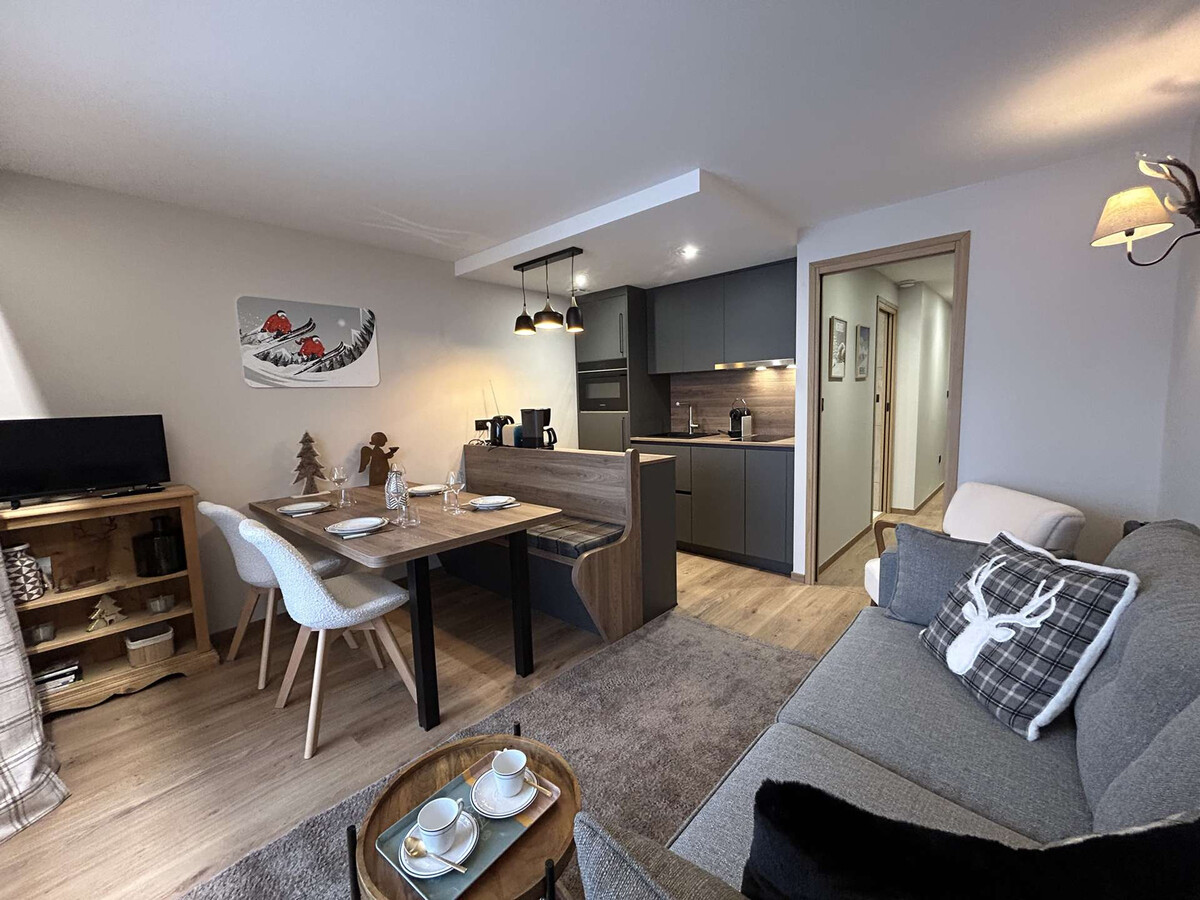 Appartement 4 pers, 3e étage, balcon Sud à Méribel - Photo 9