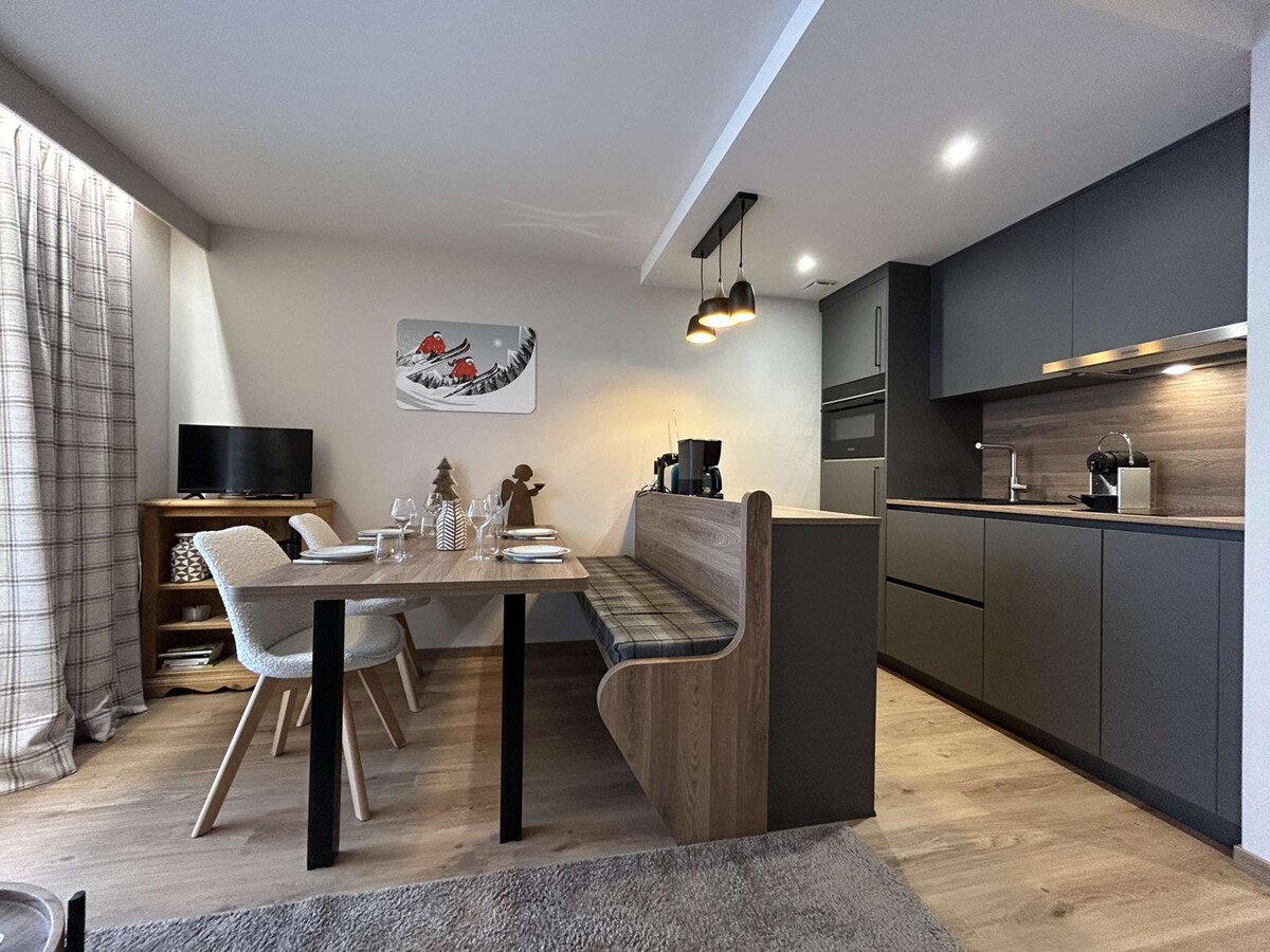 Appartement 4 pers, 3e étage, balcon Sud à Méribel - Photo 10