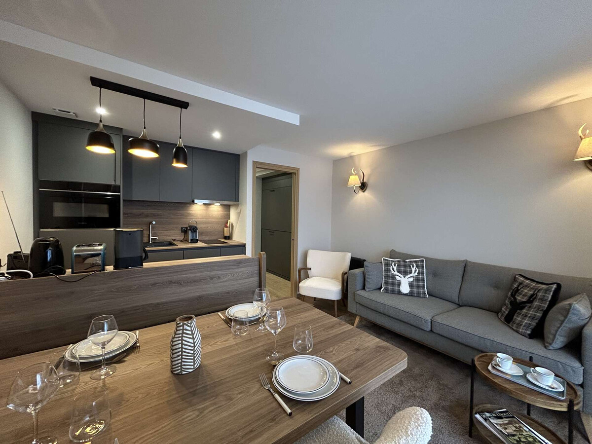 Appartement 4 pers, 3e étage, balcon Sud à Méribel - Photo 13