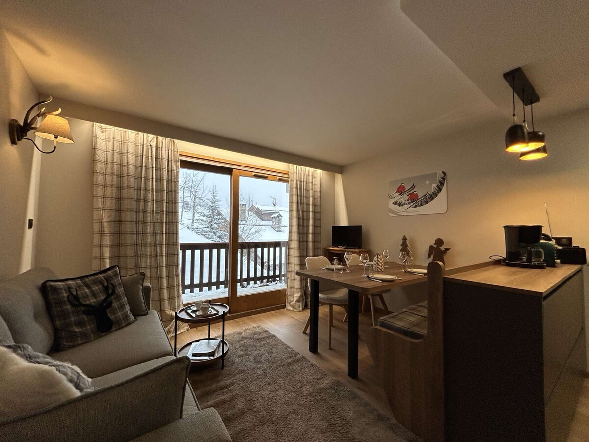 Appartement 4 pers, 3e étage, balcon Sud à Méribel - Photo 14