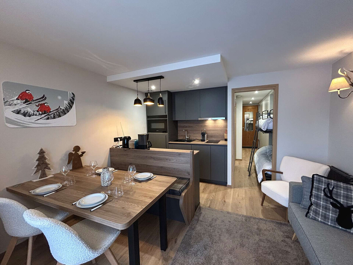 Appartement 4 pers, 3e étage, balcon Sud à Méribel - Photo 15