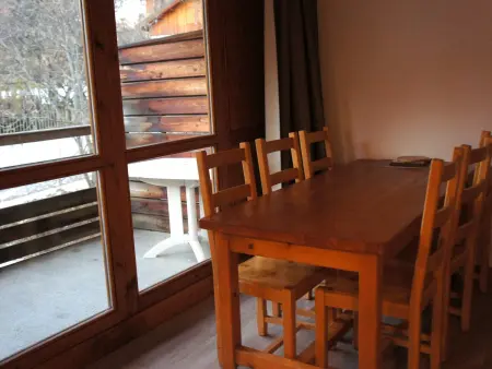 Appartement 6 pers. Valloire, balcon sud et parking privé : photo 5
