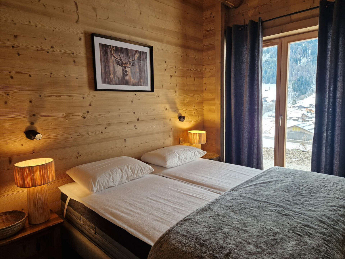 Appartement 10 pers. lumineux à Arêches-Beaufort, terrasse sud - Photo 3