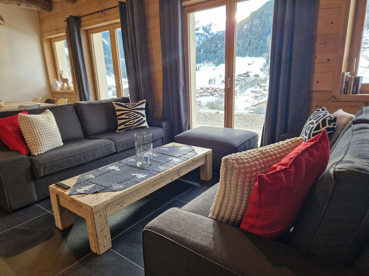 Appartement 10 pers. lumineux à Arêches-Beaufort, terrasse sud - Photo 14