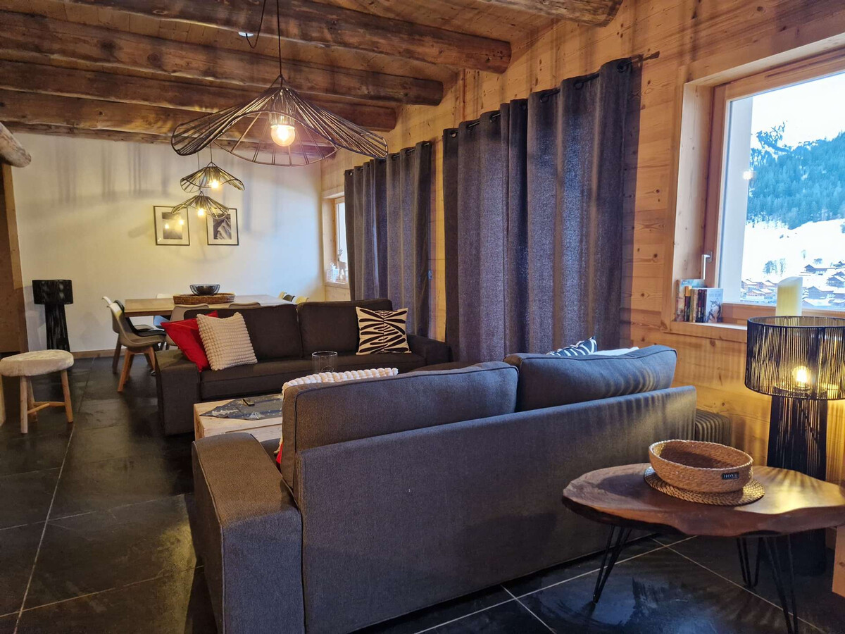 Appartement 10 pers. lumineux à Arêches-Beaufort, terrasse sud - Photo 20