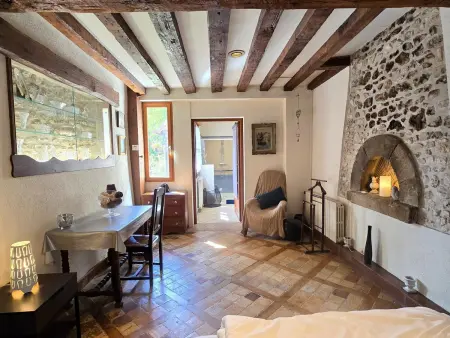 Auberge médiévale 8 pers. à Houdan, jardin 400m² : photo 8