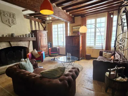 Auberge médiévale 8 pers. à Houdan, jardin 400m² : photo 21
