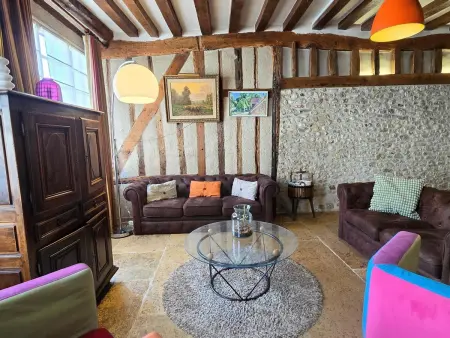 Auberge médiévale 8 pers. à Houdan, jardin 400m² : photo 24