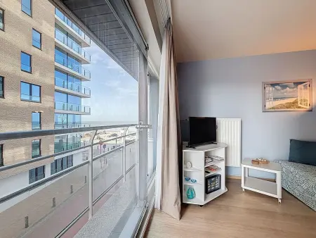 Studio Blue Sand I vue latérale mer, Blankenberge : photo 12
