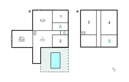 Maison 8 personnes avec piscine privée à Tonnay-Boutonne : photo 36