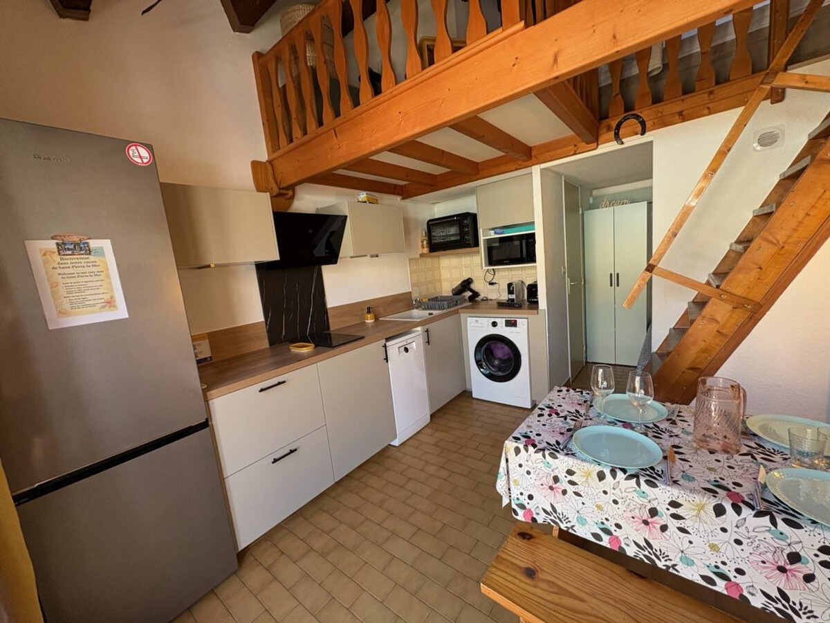 Maison 4 pers. à Saint-Pierre-la-Mer, piscine & espace extérieur - Photo 3