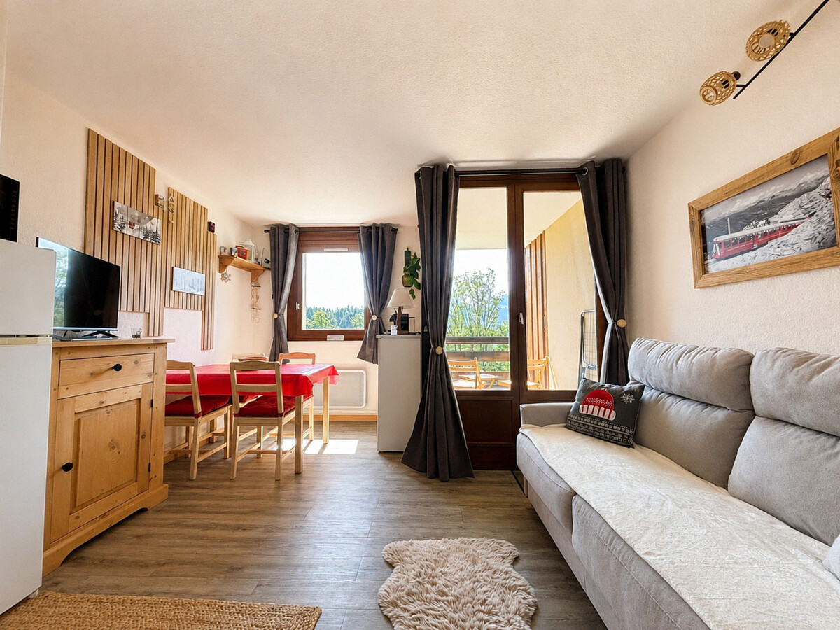 Studio cabine 4 pers. vue Mont Charvin + parking - Photo 1