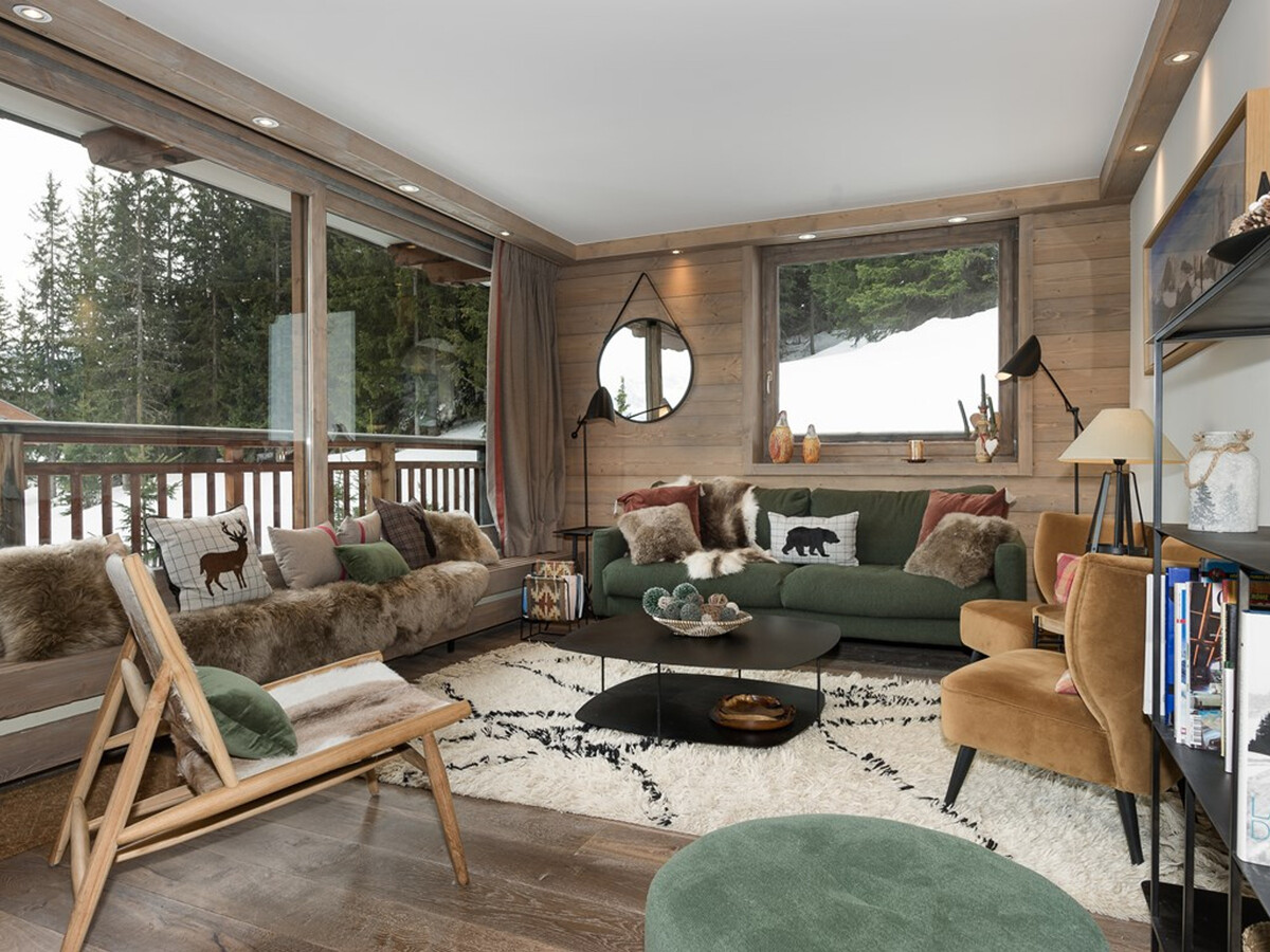 Appart rénové 3 ch Courchevel 1850, vue montagnes - Photo 1