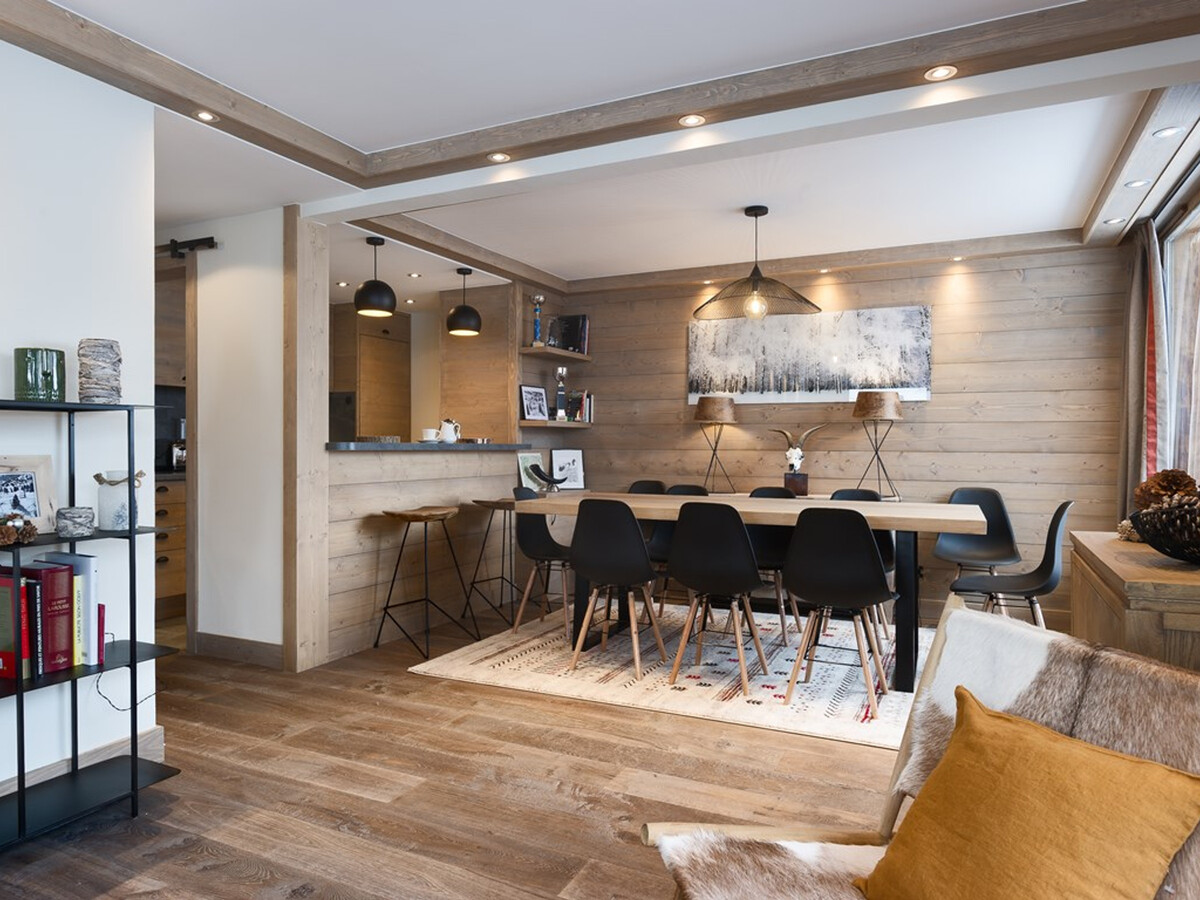Appart rénové 3 ch Courchevel 1850, vue montagnes - Photo 2