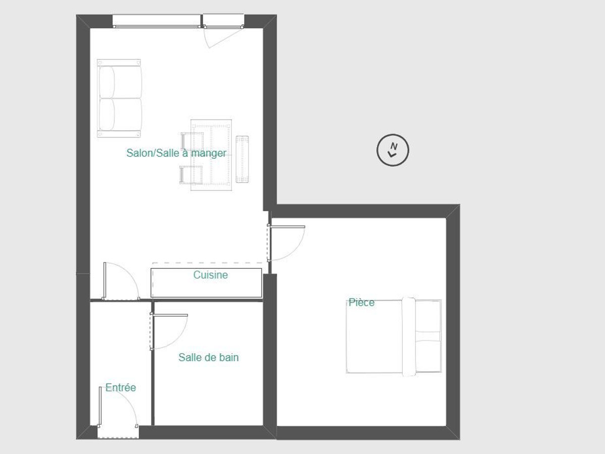 Appartement 31m² La Clusaz, balcon Sud, 4 pers - Photo 15