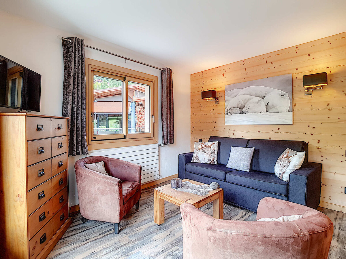 Studio 30 m² balcon, 4 personnes à La Clusaz - Photo 1