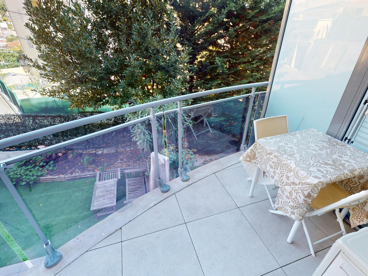 T2 climatisé avec balcon et garage à Roquebrune-Cap-Martin - Photo 3