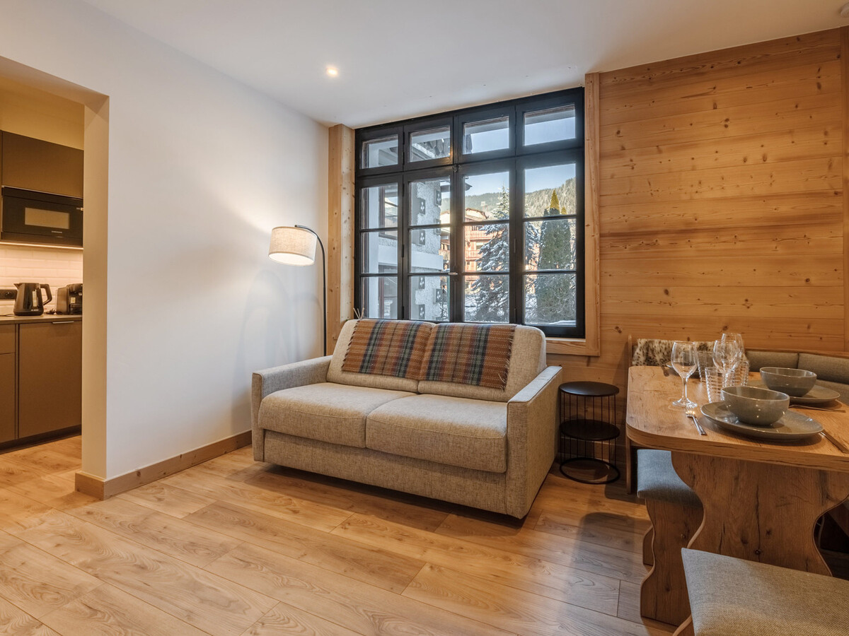 Appartement 3 pers rénové centre Morzine, parking - Photo 2