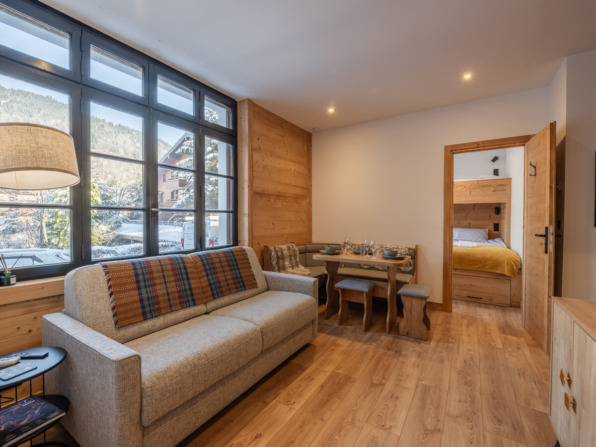 Appartement 3 pers rénové centre Morzine, parking - Photo 3