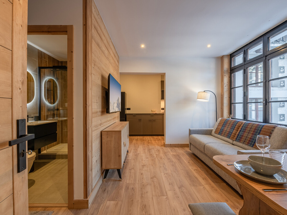 Appartement 3 pers rénové centre Morzine, parking - Photo 10
