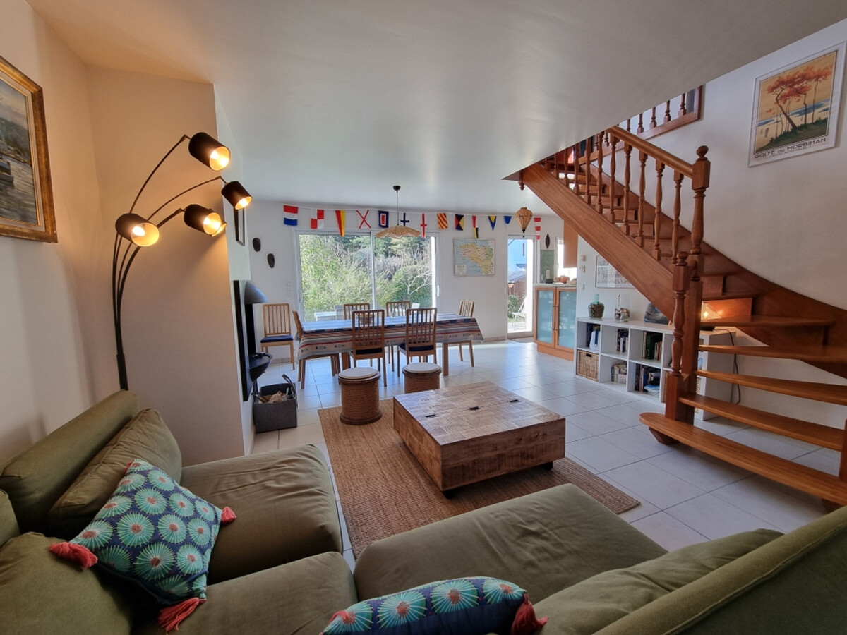 Maison 8 pers., jardin 500 m², proche plages à Sarzeau - Photo 4