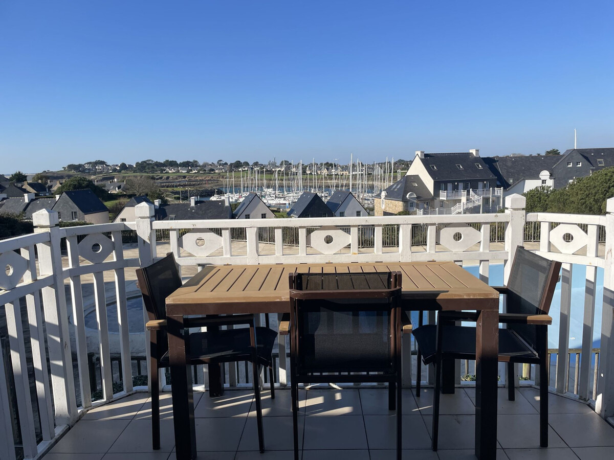Appartement 4 pers. Arzon avec piscine et vue Port - Photo 1
