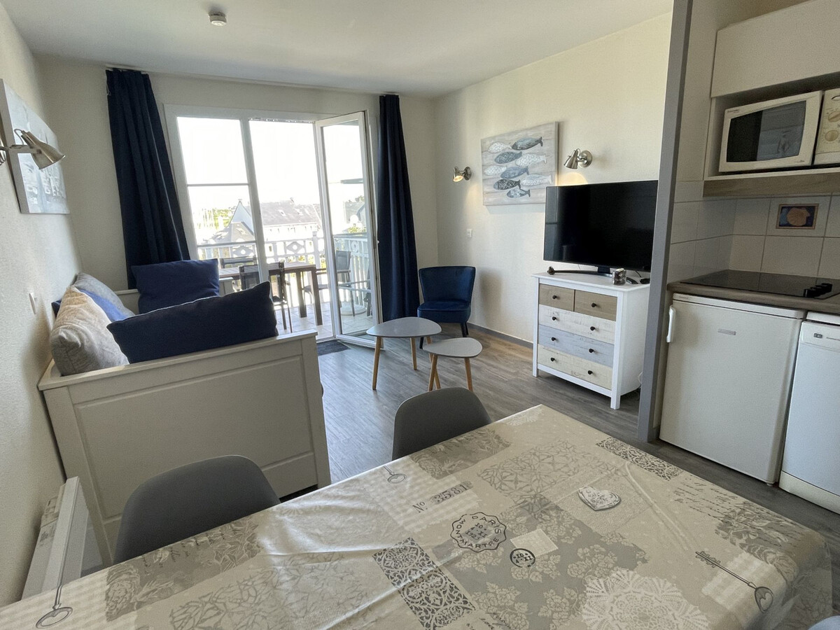 Appartement 4 pers. Arzon avec piscine et vue Port - Photo 6