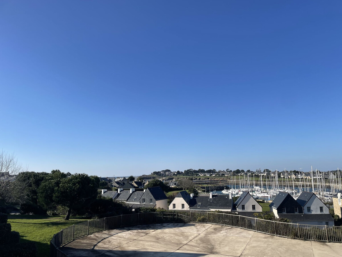 Appartement 4 pers. Arzon avec piscine et vue Port - Photo 12