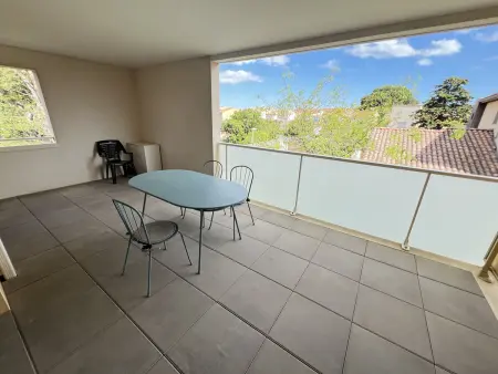 Location appartement à Valras Plage, Appartement climatisé 4 pers avec garage, proche plage & centre-ville