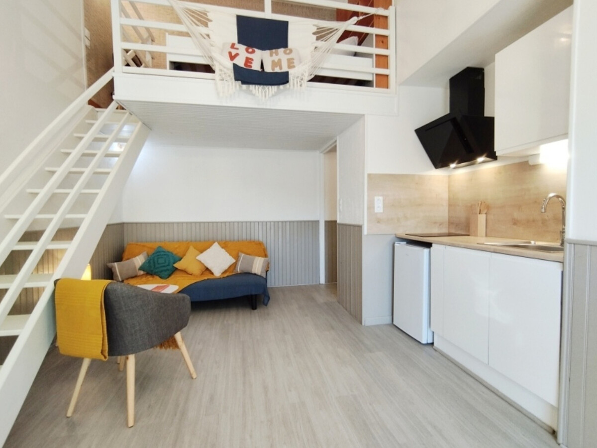 T2 mezzanine 50 m de la plage - Parking privé - Photo 4