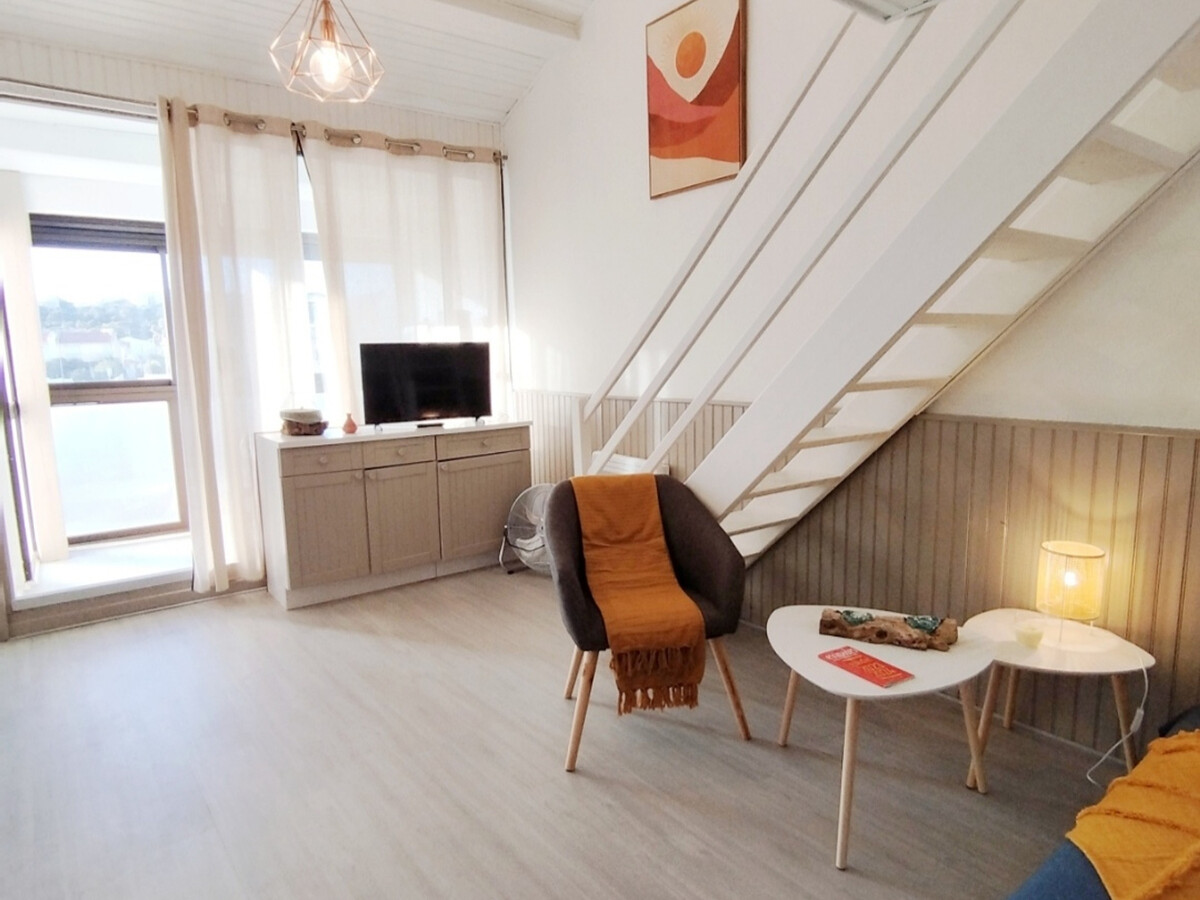 T2 mezzanine 50 m de la plage - Parking privé - Photo 5