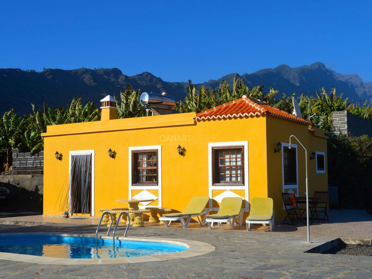 Gîte 3 pers. avec piscine chauffée et vue Caldera - Photo 1