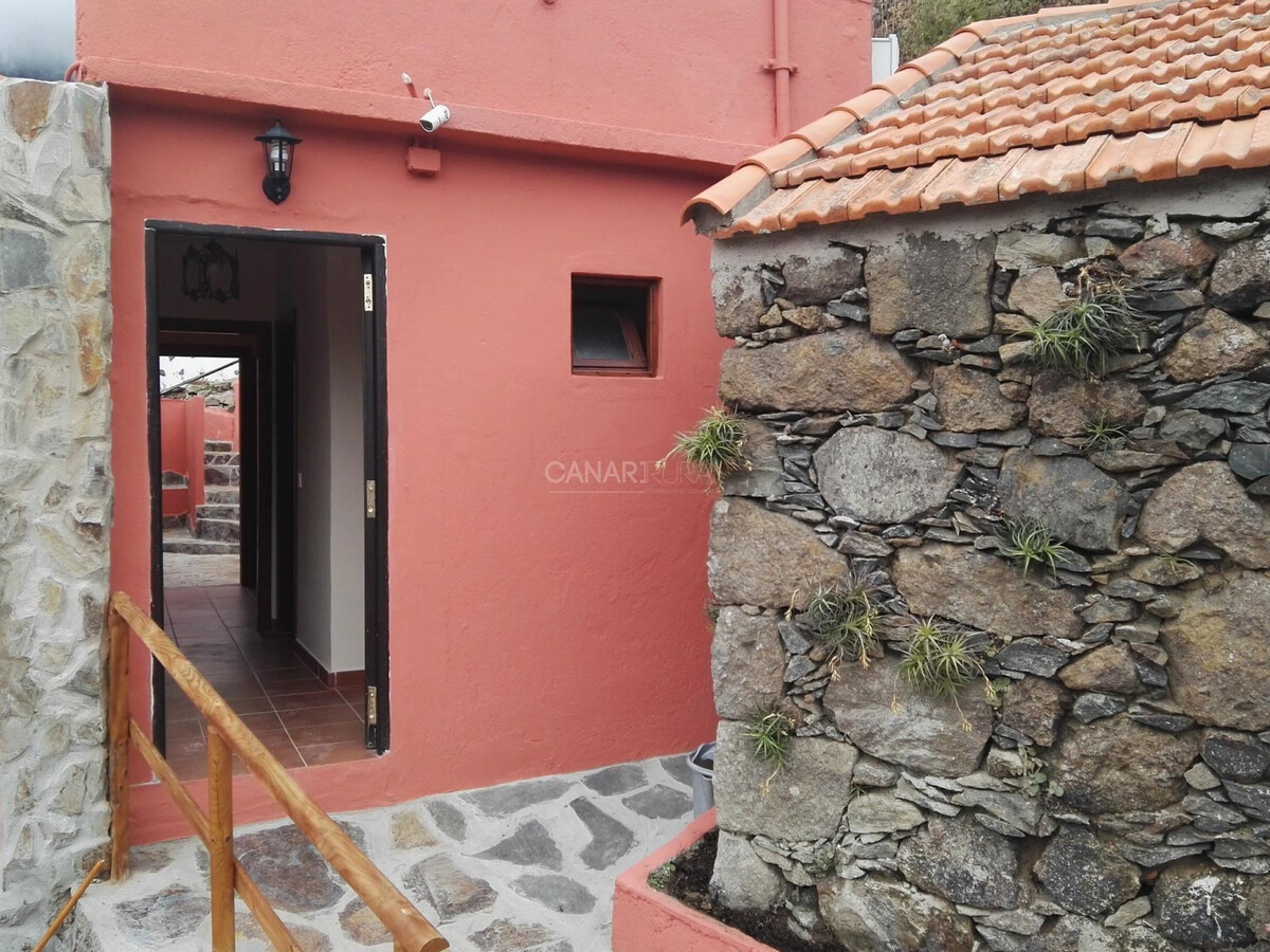 Maison ancienne 3 chambres, terrasse vue vallée, Vallehermoso - Photo 14