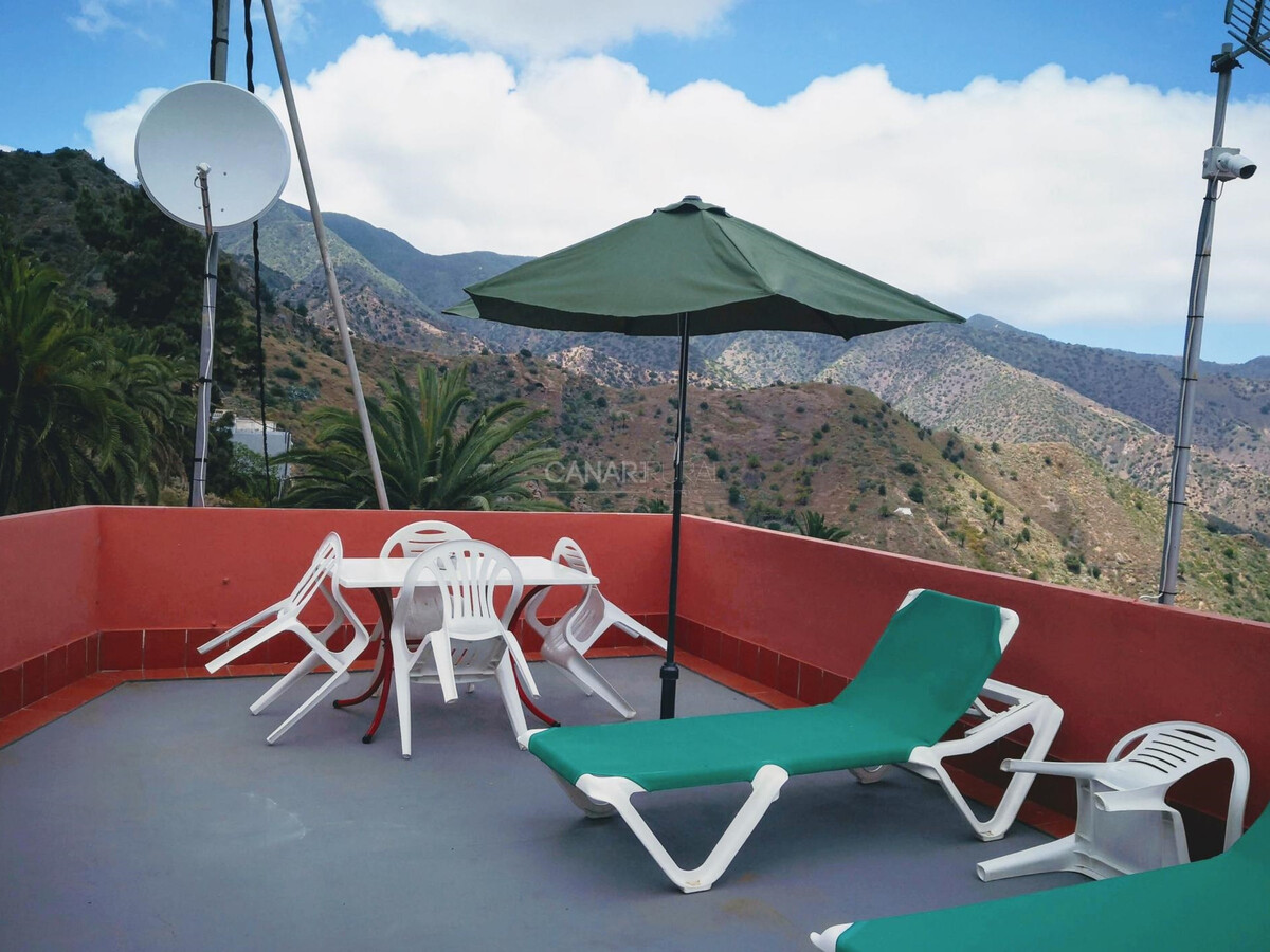 Maison ancienne 3 chambres, terrasse vue vallée, Vallehermoso - Photo 19