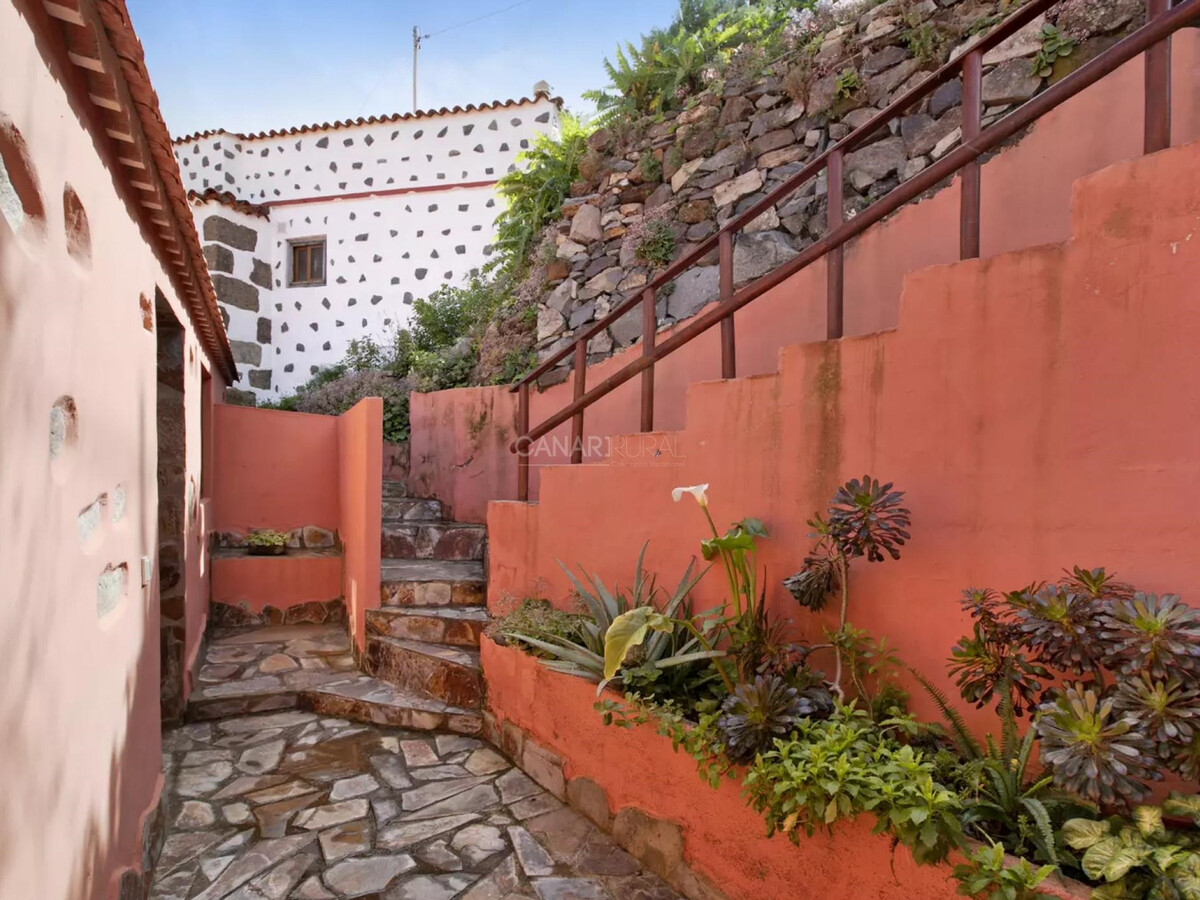 Maison ancienne 3 chambres, terrasse vue vallée, Vallehermoso - Photo 24