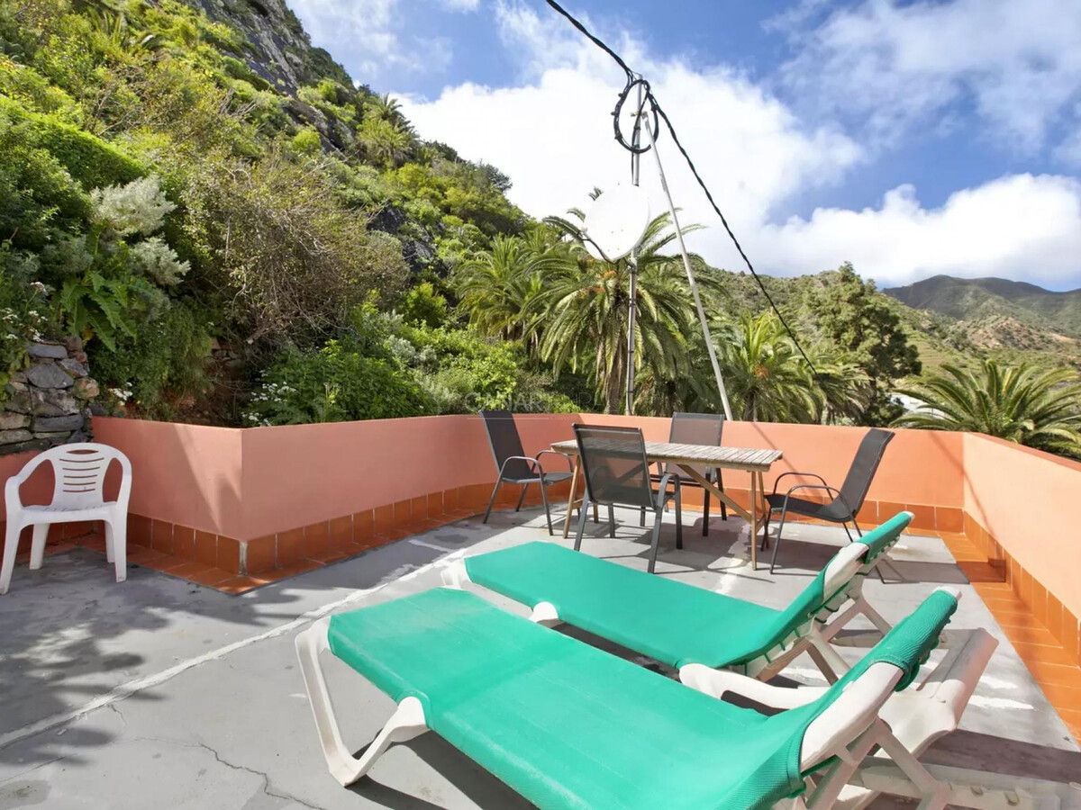 Maison ancienne 3 chambres, terrasse vue vallée, Vallehermoso - Photo 25