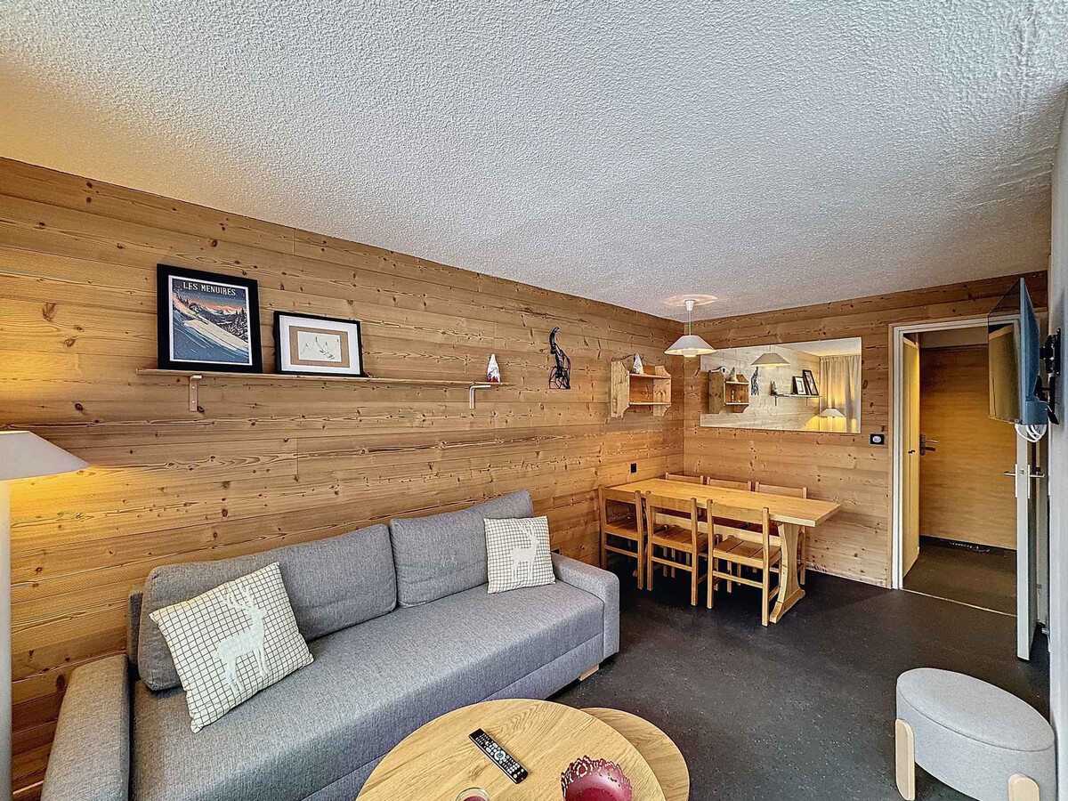 Appart 2 pièces accès direct pistes, balcon sud, Les Menuires - Photo 2