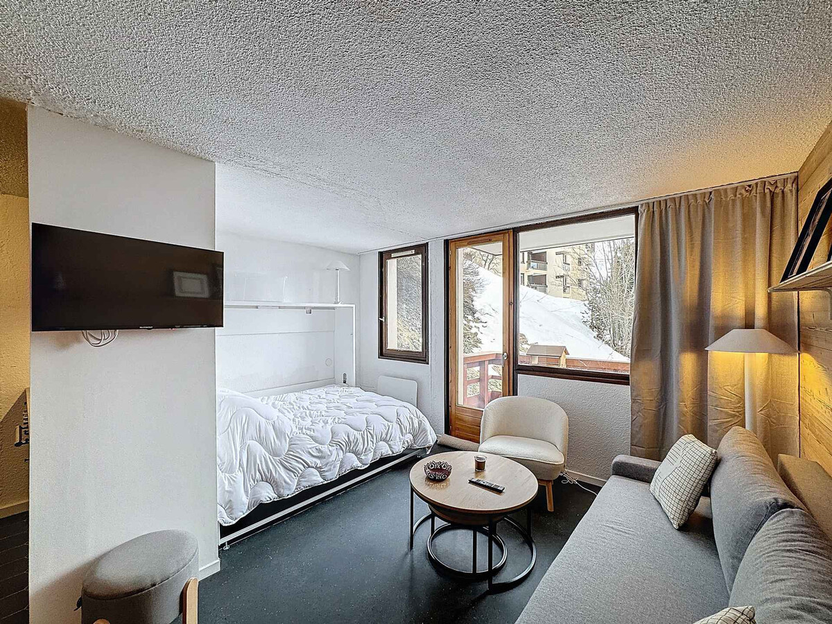 Appart 2 pièces accès direct pistes, balcon sud, Les Menuires - Photo 6