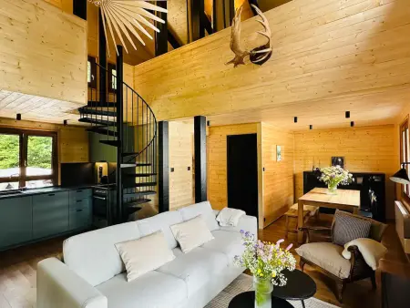 Chalet moderne avec cheminée et animaux bienvenus proche de Gérardmer - Photo 9