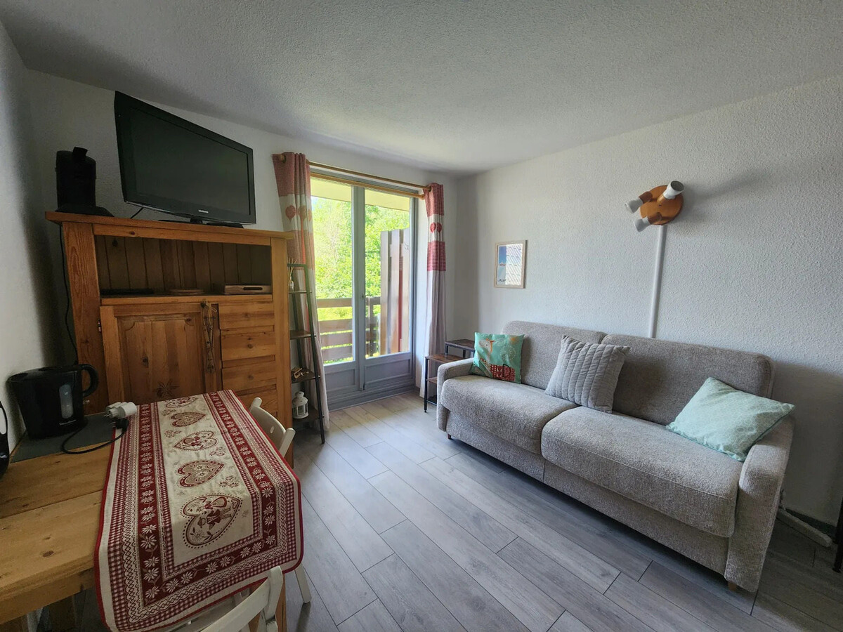 Studio 19m² Samoëns, balcon montagne, parking privé - Photo 1