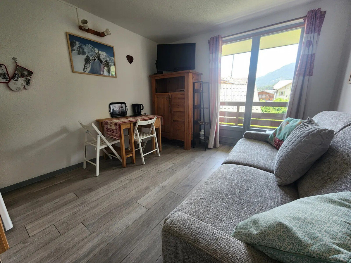 Studio 19m² Samoëns, balcon montagne, parking privé - Photo 2