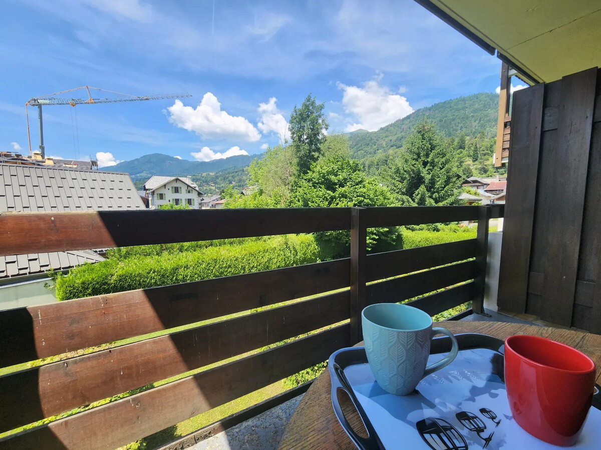 Studio 19m² Samoëns, balcon montagne, parking privé - Photo 4