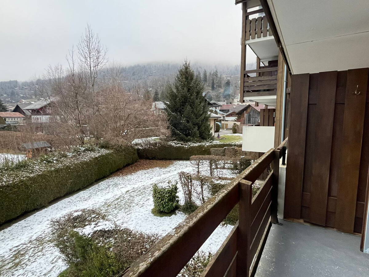 Studio 19m² Samoëns, balcon montagne, parking privé - Photo 12